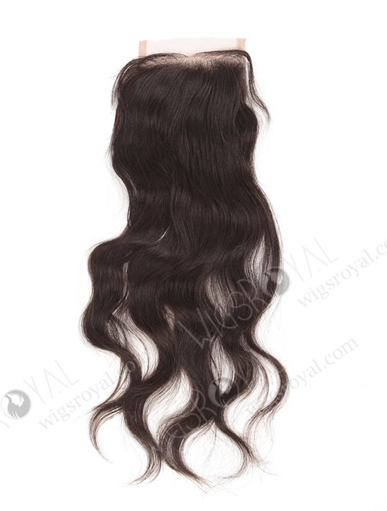 In Stock Brazilian Virgin Hair 14" Natural Wave Natural Color Top Closure STC-10-9644