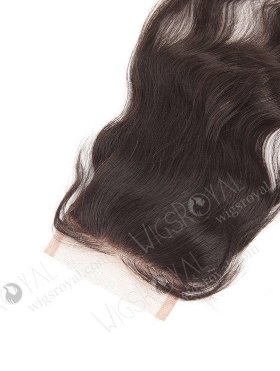 In Stock Brazilian Virgin Hair 14" Natural Wave Natural Color Top Closure STC-10-9645