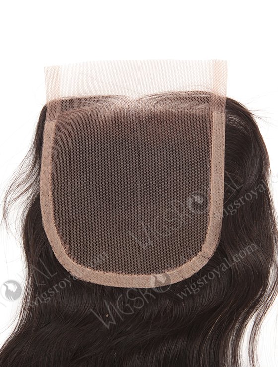 In Stock Brazilian Virgin Hair 14" Natural Wave Natural Color Top Closure STC-10-9646