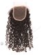 In Stock Brazilian Virgin Hair 14" Tight Curl Natural Color Top Closure STC-332