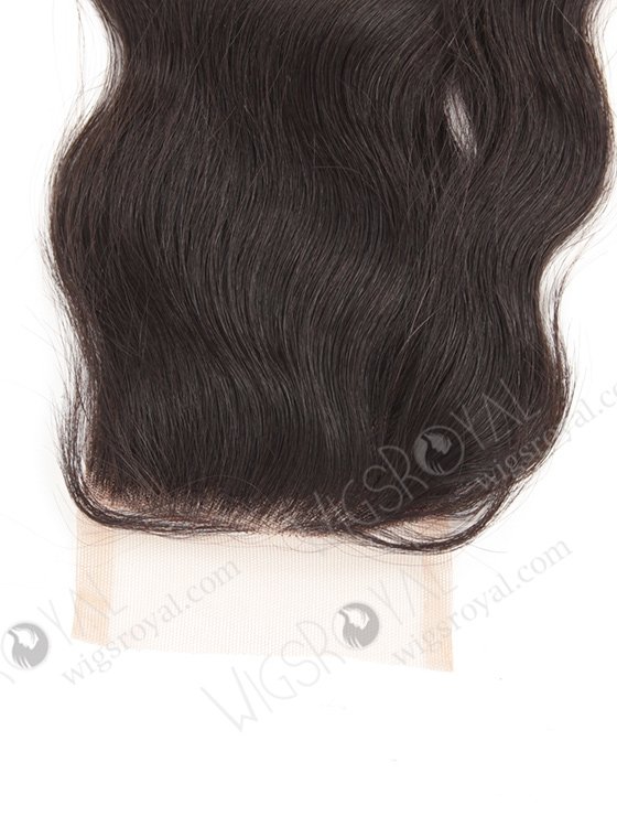 In Stock Brazilian Virgin Hair 18" Natural Wave Natural Color Top Closure STC-36-9652