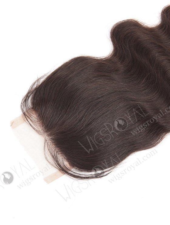 In Stock Brazilian Virgin Hair 16" Body Wave Natural Color Top Closure STC-71-9665