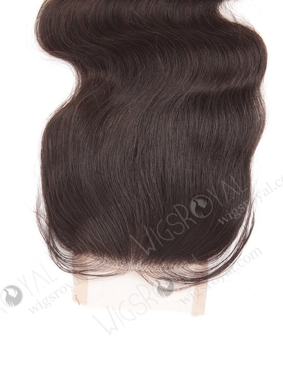 In Stock Brazilian Virgin Hair 16" Body Wave Natural Color Top Closure STC-71-9667