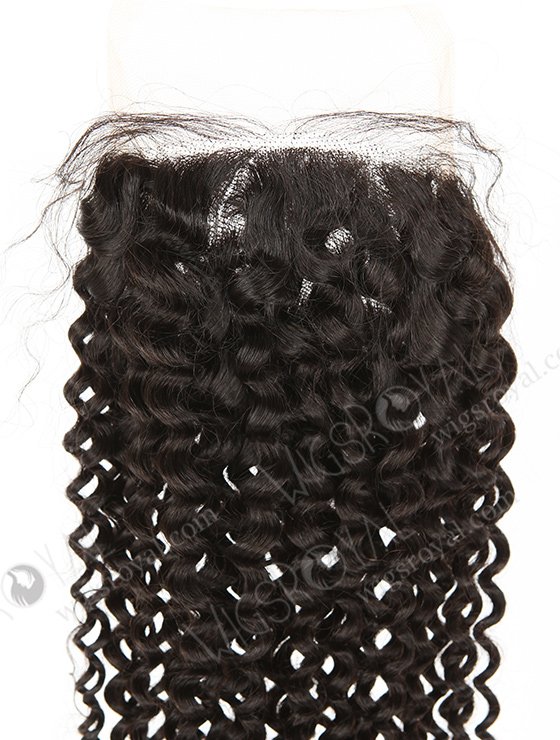 In Stock Brazilian Virgin Hair 24" Deep Wave Natural Color Top Closure STC-390-9721