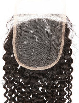 In Stock Brazilian Virgin Hair 24" Deep Wave Natural Color Top Closure STC-390
