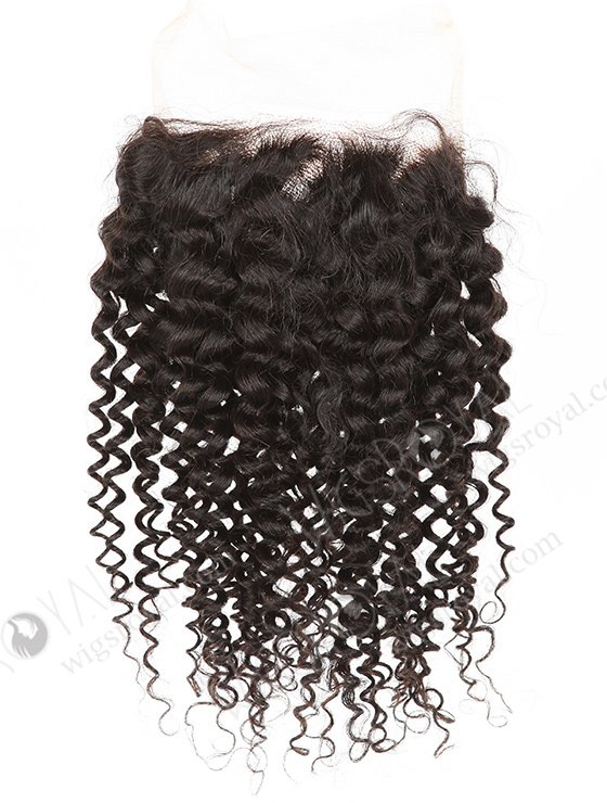 In Stock Brazilian Virgin Hair 16" Deep Wave Natural Color Top Closure STC-386-9691