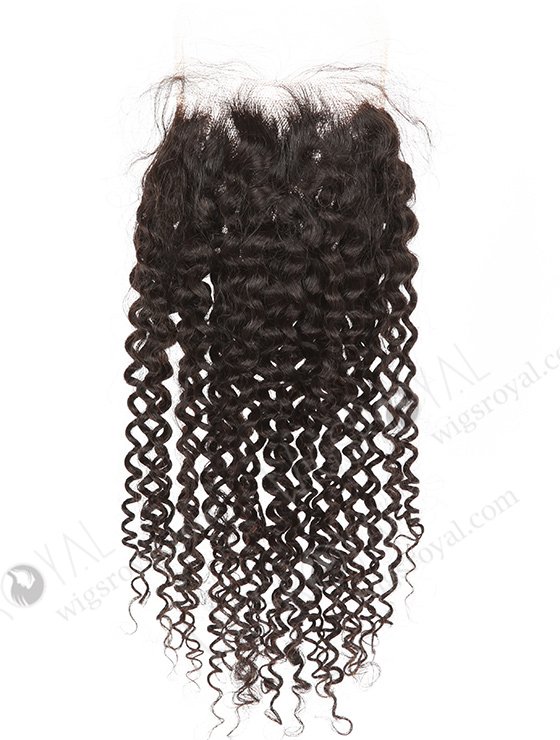 In Stock Brazilian Virgin Hair 18" Deep Wave Natural Color Top Closure STC-387-9698