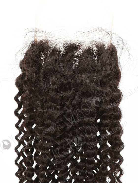 In Stock Brazilian Virgin Hair 22" Deep Wave Natural Color Top Closure STC-389-9711