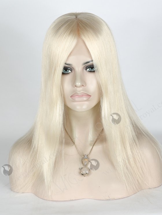Best Wig Websites 14 Inch Platinum Blonde White Straight Hair Wig | In Stock European Virgin Hair 14" Straight White Color Lace Front Silk Top Glueless Wig GLL-08011-9586