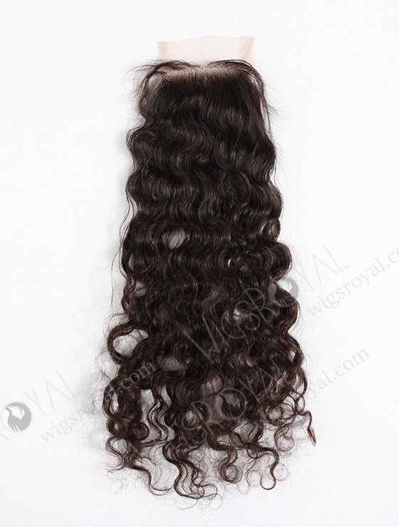 In Stock Brazilian Virgin Hair 16" Molado Curl Natural Color Top Closure STC-107-9581