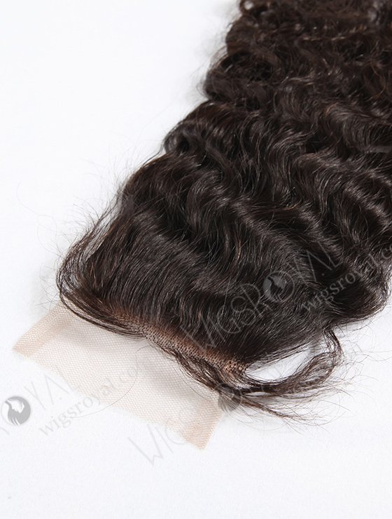 In Stock Brazilian Virgin Hair 16" Molado Curl Natural Color Top Closure STC-107-9583
