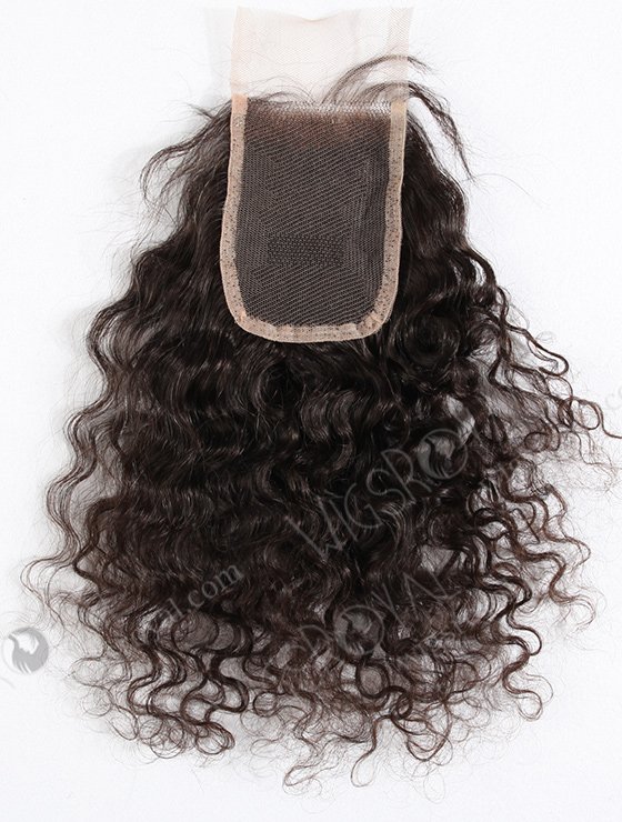 In Stock Brazilian Virgin Hair 12" Molado Curl Natural Color Top Closure STC-105-9568