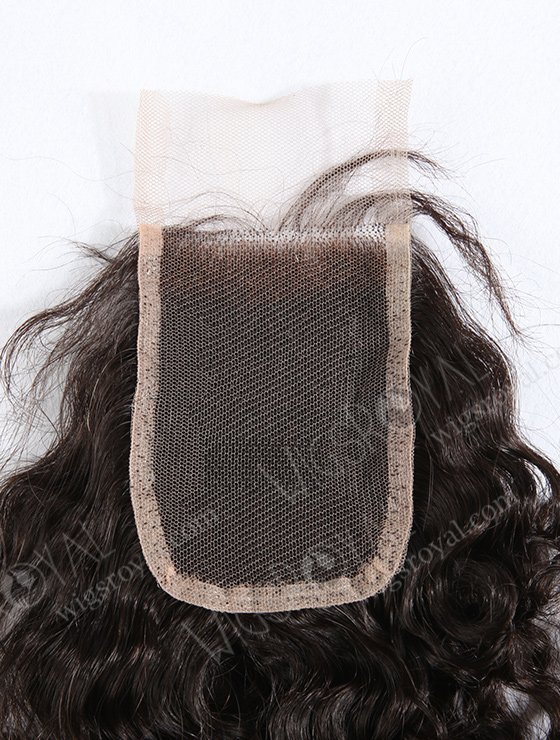 In Stock Brazilian Virgin Hair 12" Molado Curl Natural Color Top Closure STC-105-9569