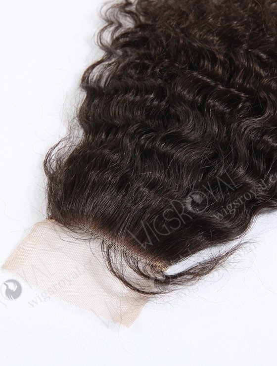 In Stock Brazilian Virgin Hair 12" Molado Curl Natural Color Top Closure STC-105-9570