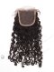 In Stock Brazilian Virgin Hair 16" Tight Curl Natural Color Top Closure STC-333