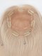 Pure White Color Most Realistic Hair Toppers For Hair Thinning WR-TC-045