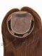 New Arrival European Human Hair Brown Color Full Handtied Fishnet With Silk Base Topper WR-TC-049
