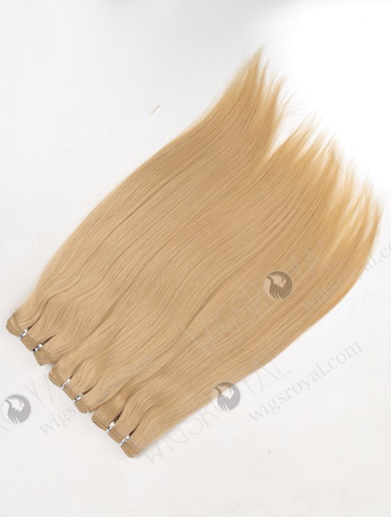 In Stock Malaysian Virgin Hair 16" Straight 24# Color Machine Weft SM-307-9857