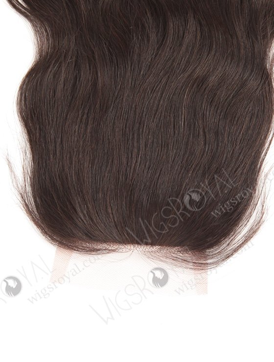 In Stock Indian Remy Hair 10" Natural Wave Natural Color Silk Top Closure STC-252-9789