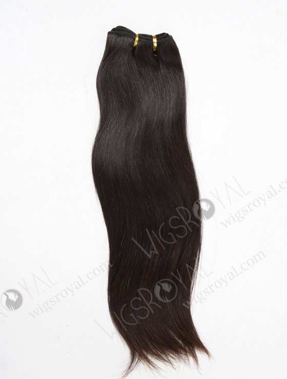 In Stock Malaysian Virgin Hair 16" Straight Natural Color Machine Weft SM-324-9817
