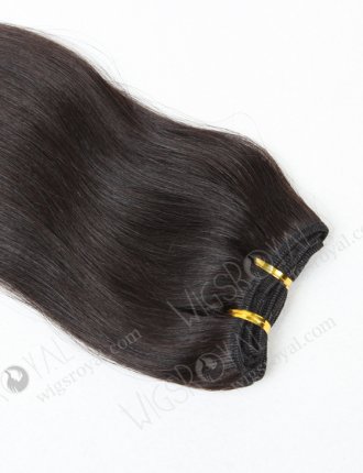 In Stock Malaysian Virgin Hair 16" Straight Natural Color Machine Weft SM-324
