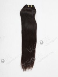 In Stock Malaysian Virgin Hair 20" Straight Natural Color Machine Weft SM-321