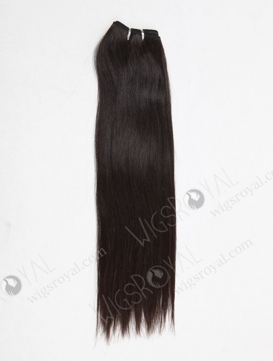 In Stock Malaysian Virgin Hair 18" Straight Natural Color Machine Weft SM-323-9822