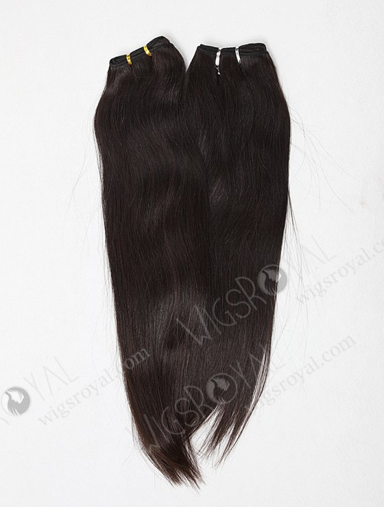 In Stock Malaysian Virgin Hair 18" Straight Natural Color Machine Weft SM-323-9821