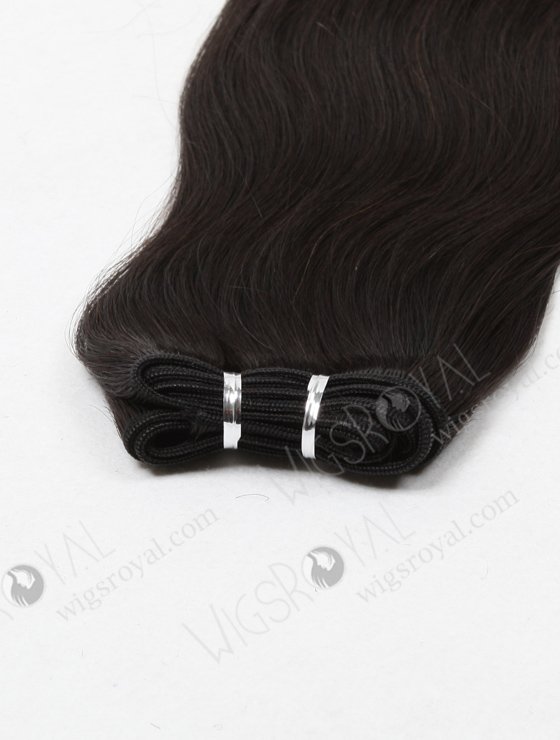 In Stock Malaysian Virgin Hair 18" Straight Natural Color Machine Weft SM-323-9823