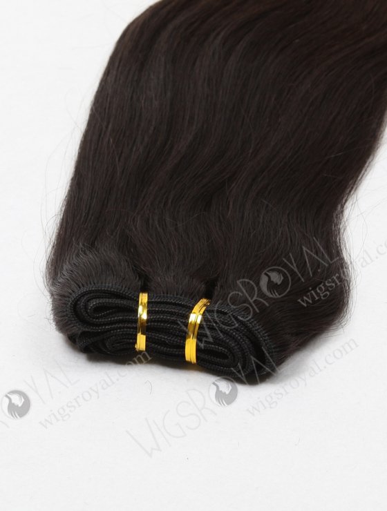In Stock Malaysian Virgin Hair 14" Straight Natural Color Machine Weft SM-325-9813