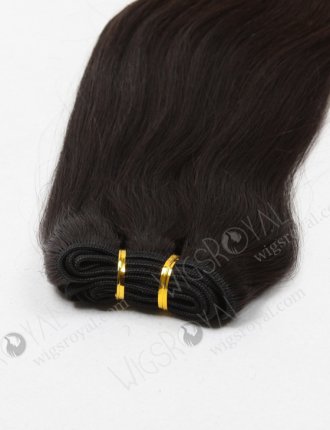 In Stock Malaysian Virgin Hair 14" Straight Natural Color Machine Weft SM-325