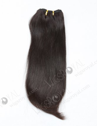In Stock Malaysian Virgin Hair 14" Straight Natural Color Machine Weft SM-325