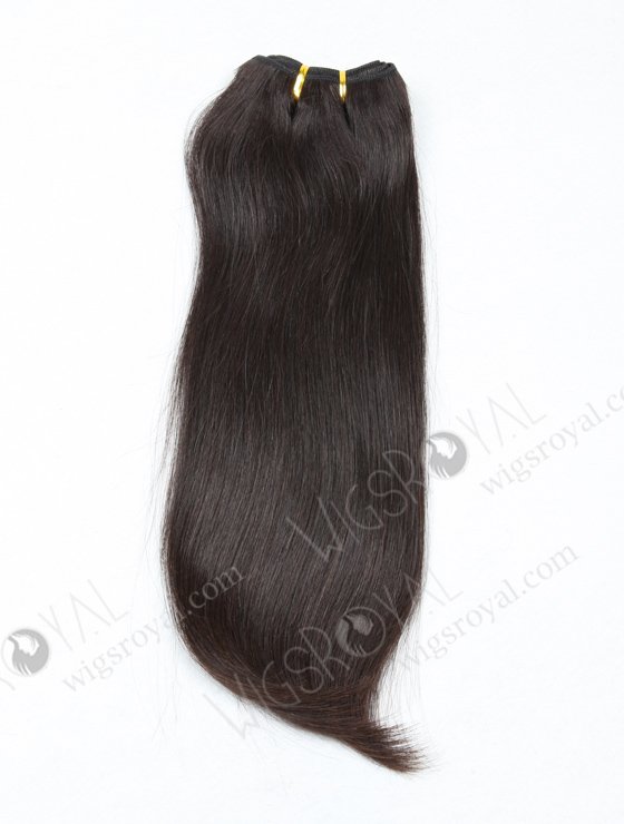 In Stock Malaysian Virgin Hair 14" Straight Natural Color Machine Weft SM-325-9814