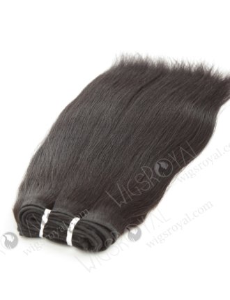 In Stock Malaysian Virgin Hair 16" Yaki 1B# Color Machine Weft SM-313