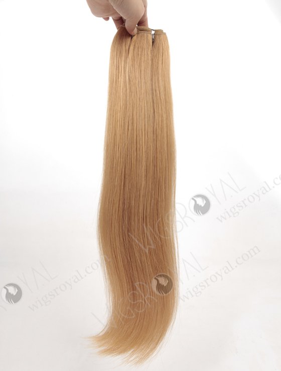 In Stock Malaysian Virgin Hair 18" Straight 27# Color Machine Weft SM-318-9896