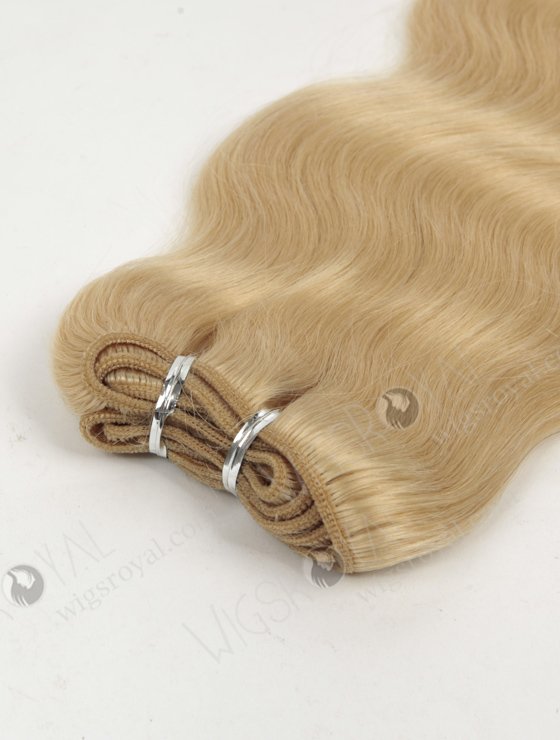 In Stock Malaysian Virgin Hair 16" Body Wave 613# Color Machine Weft SM-330-10011