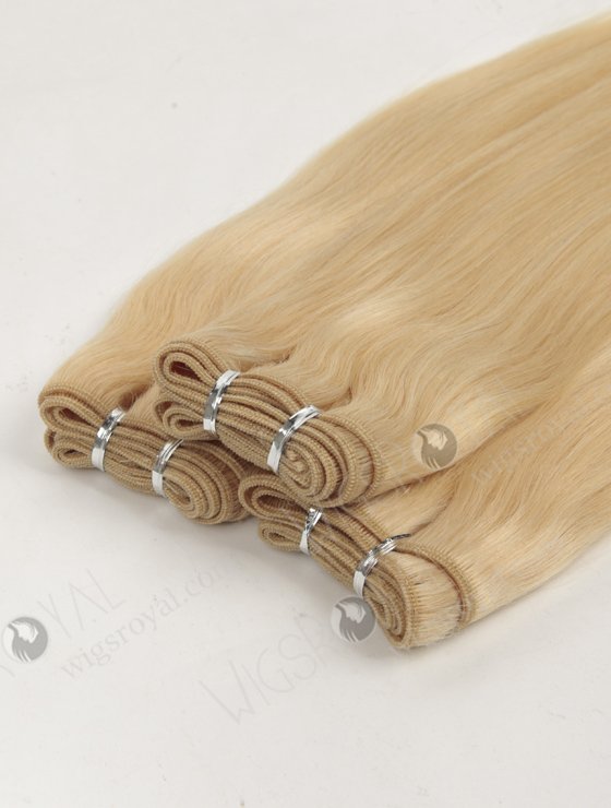 In Stock Malaysian Virgin Hair 16" Straight 613# Color Machine Weft SM-309-9909