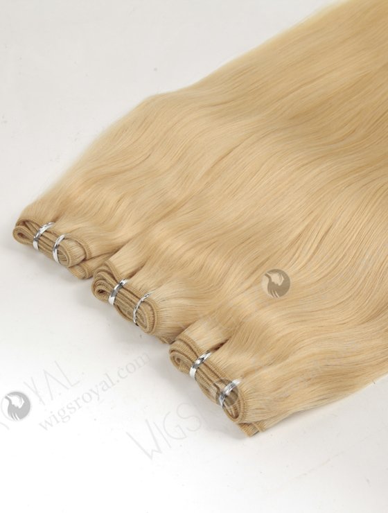 In Stock Malaysian Virgin Hair 18" Straight 613# Color Machine Weft SM-310-9912