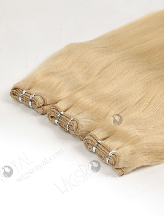 In Stock Malaysian Virgin Hair 18" Straight 613# Color Machine Weft SM-310-9913