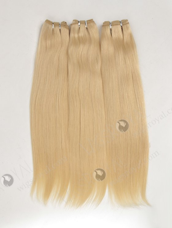 In Stock Malaysian Virgin Hair 18" Straight 613# Color Machine Weft SM-310-9916