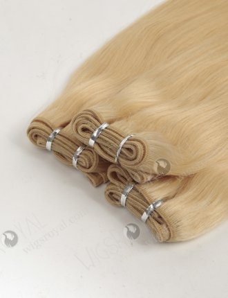 In Stock Malaysian Virgin Hair 18" Straight 613# Color Machine Weft SM-310