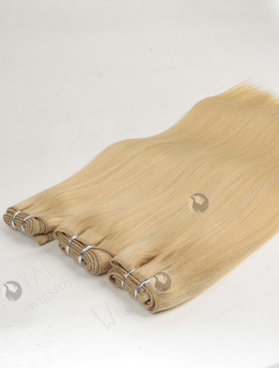 In Stock Malaysian Virgin Hair 22" Straight 613# Color Machine Weft SM-348-9928