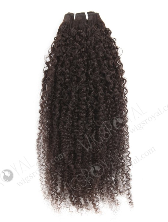 In Stock Indian Remy Hair 26" 6mm Curl Natural Color Machine Weft SM-1126