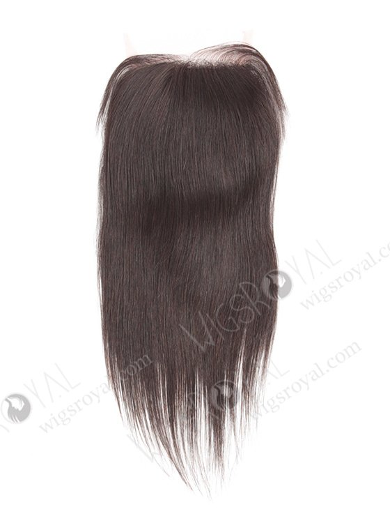 In Stock Indian Virgin Hair 10" Straight Natural Color Silk Top Closure STC-246-10219