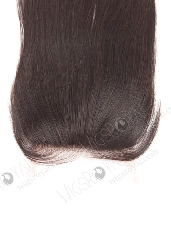 In Stock Indian Virgin Hair 10" Straight Natural Color Silk Top Closure STC-246-10220