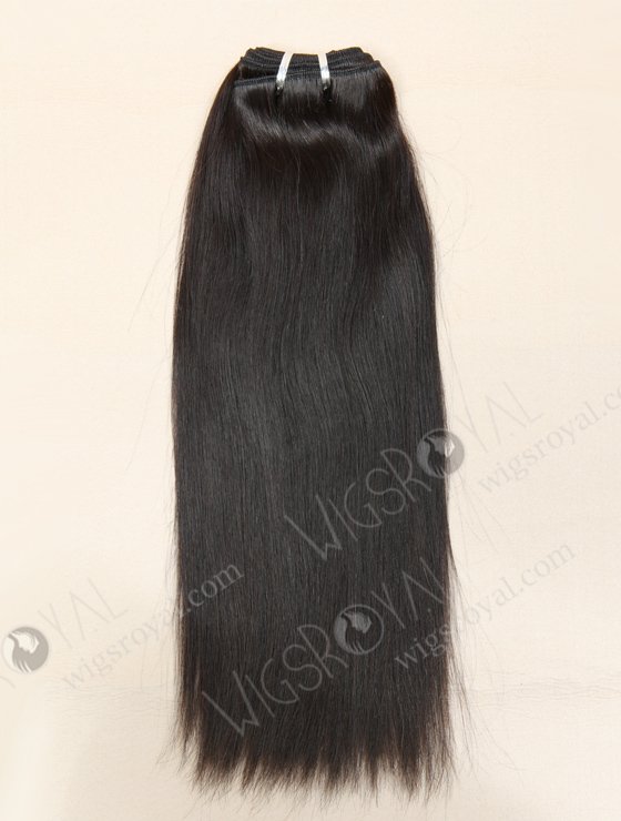 In Stock Indian Remy Hair 14" Straight Natural Color Machine Weft SM-068