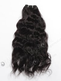 In Stock Indian Remy Hair 18" Natural Wave 1B# Color Machine Weft SM-184