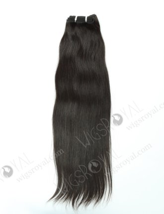 In Stock Indian Remy Hair 20" Straight Natural Color Machine Weft SM-054