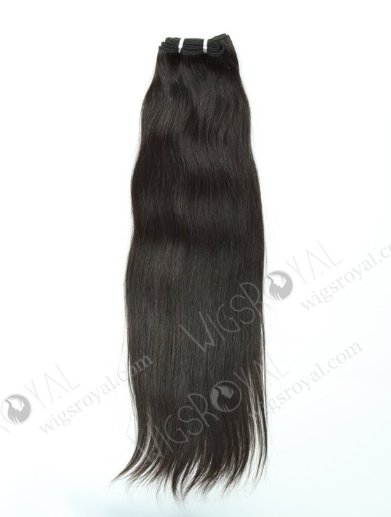 In Stock Indian Remy Hair 20" Straight Natural Color Machine Weft SM-054