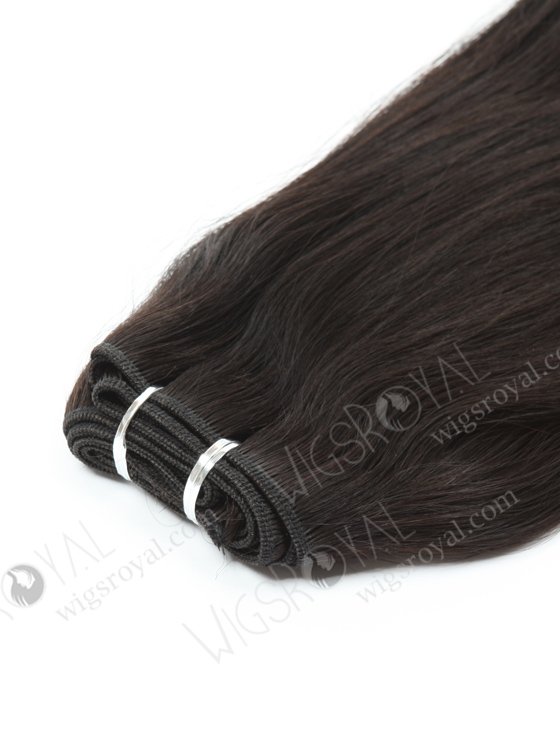 In Stock Chinese Virgin Hair 18" Natural Straight Natural Color Machine Weft SM-005-10085